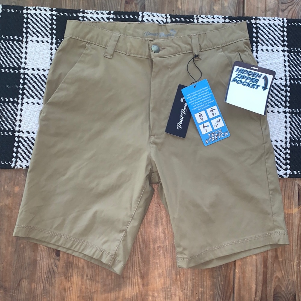 Desert Dunes Living Life Khaki Shorts
